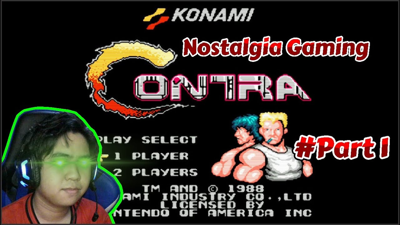 Game Jadul Contra 1988 Nes Game Kenangan Bocil Zaman Old #Part 1