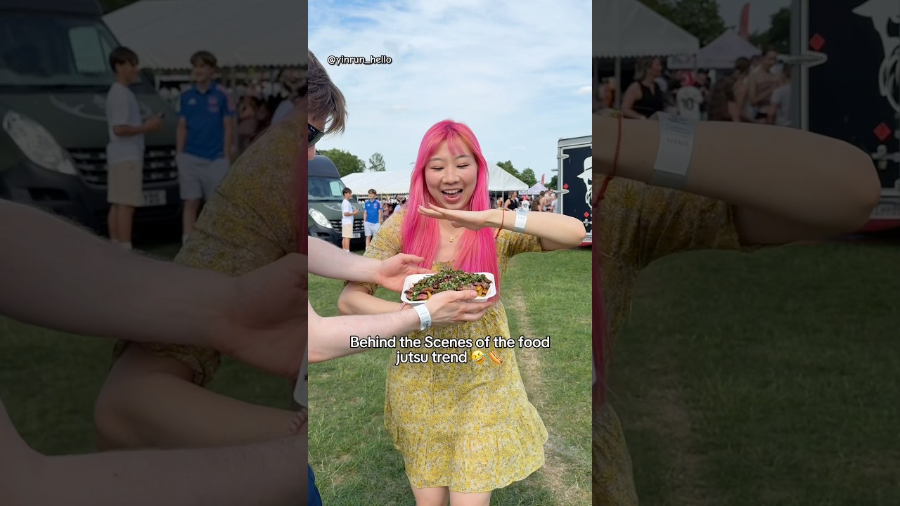 Как снимать тренд дзюцу Trend (BTS)😅 #foodtransition #jutsutrend #yinrun #animetrend #foodtrend