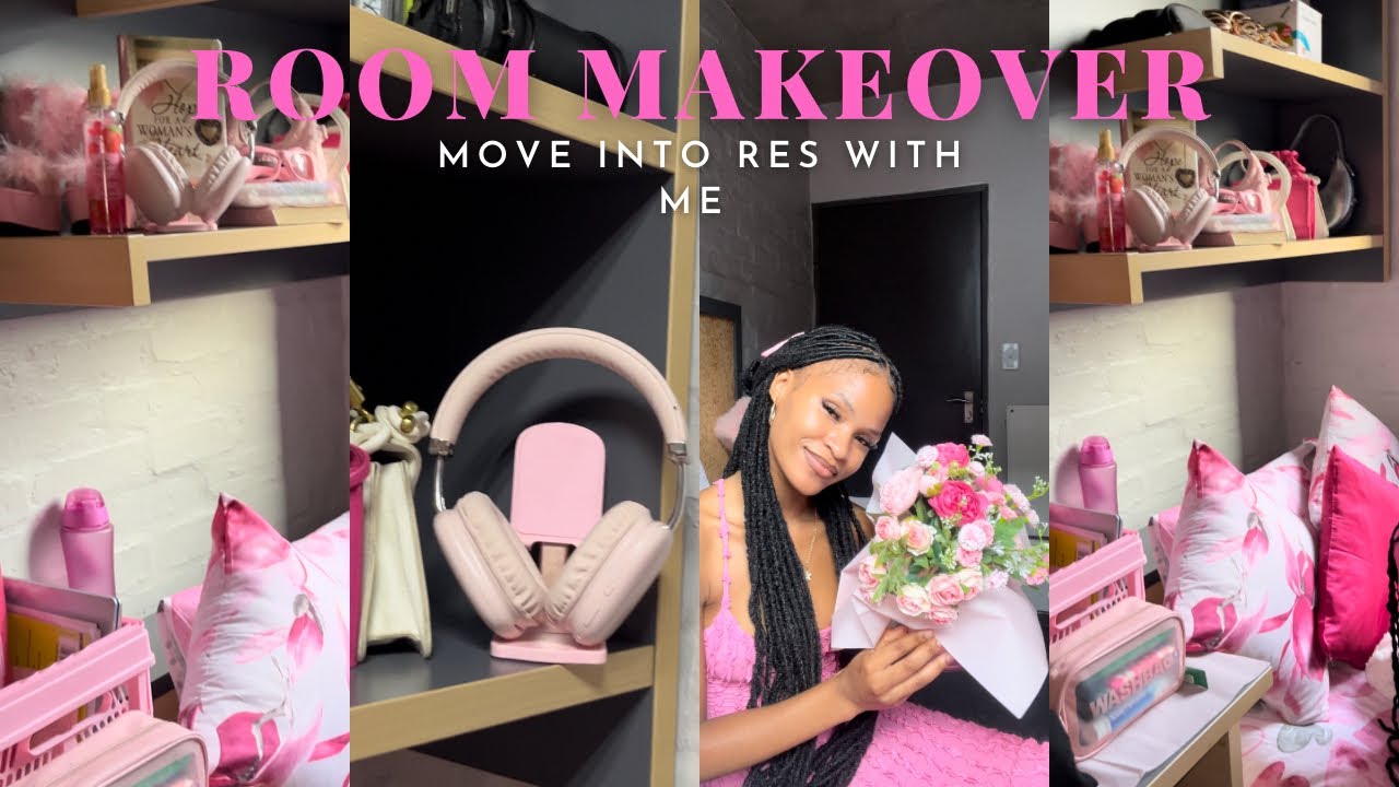 University move in VLOG: shopping, traveling +room MAKEOVER