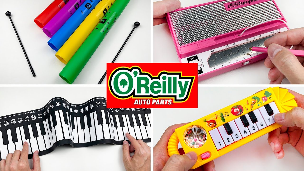 O'Reilly Auto Parts commercial jingle on different instruments