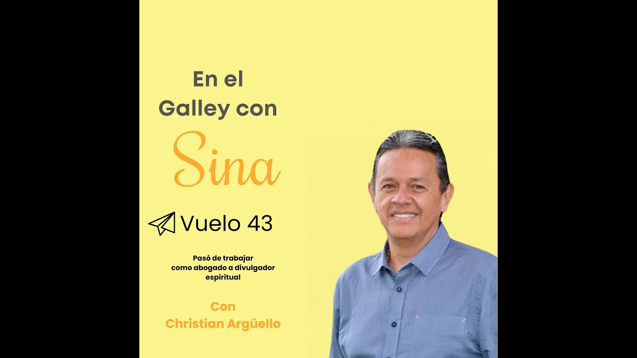 Pasó de trabajar como abogado a divulgador espiritual con Christian Argüello