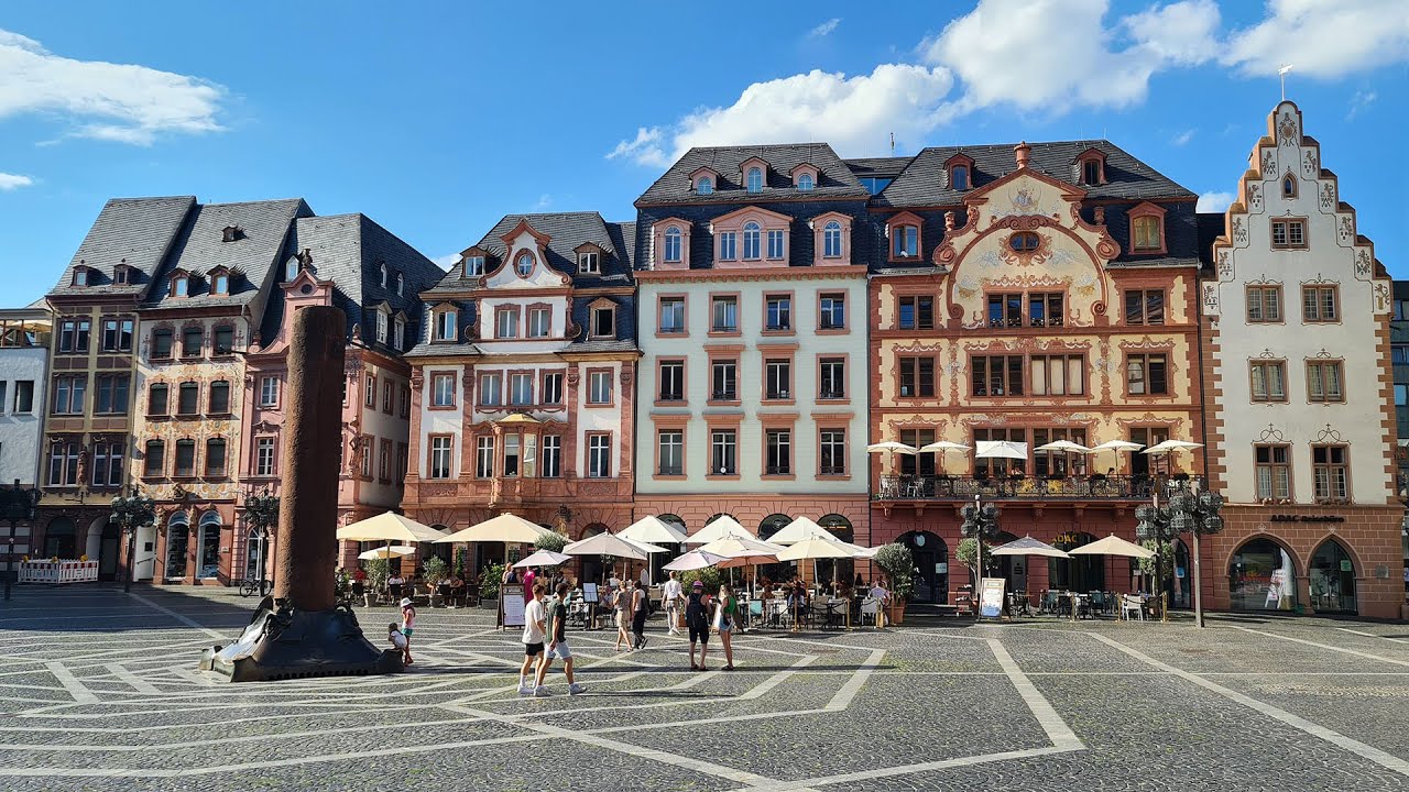 Road Trip in Germany & Benelux: 2023 Part 14 Hahnheim - Mainz