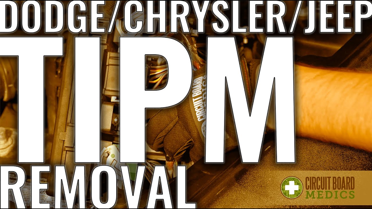 Удаление и решение проблемы TIPM [Dodge, Chrysler, Jeep]