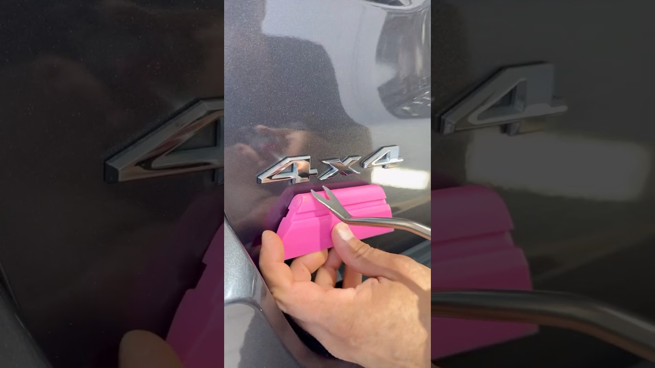 How to Remove 4x4 Emblem Easily at Home