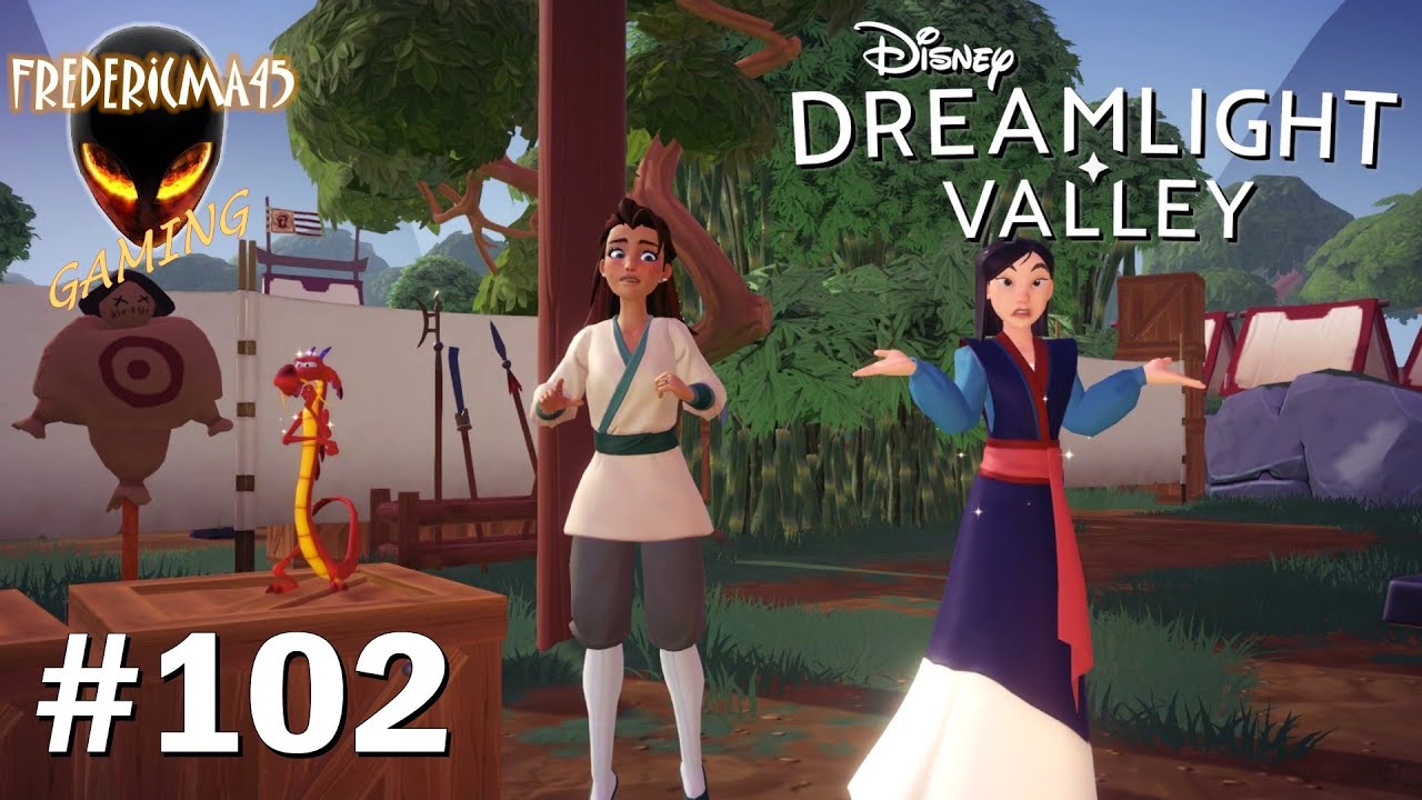 Disney Dreamlight Valley [FR] MULAN & MUSHU - Comment les débloquer / Quêtes #102