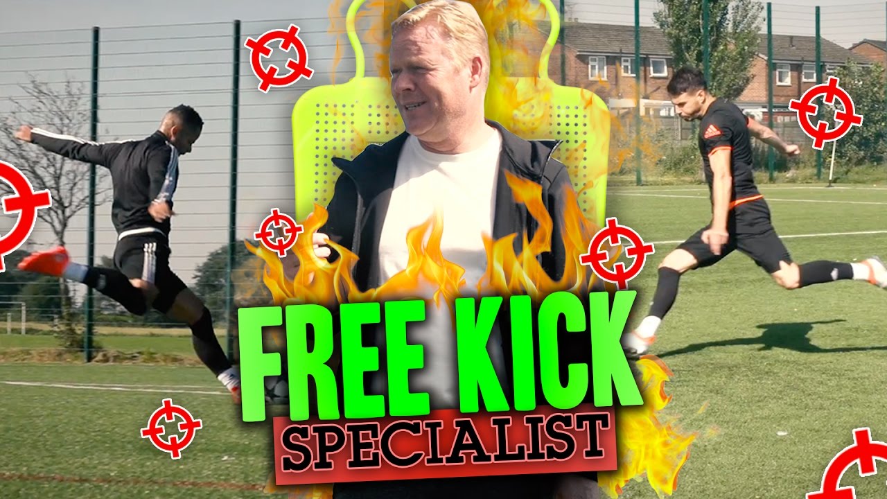 HOW TO TAKE THE PERFECT FREEKICK! ft. RONALD KOEMAN