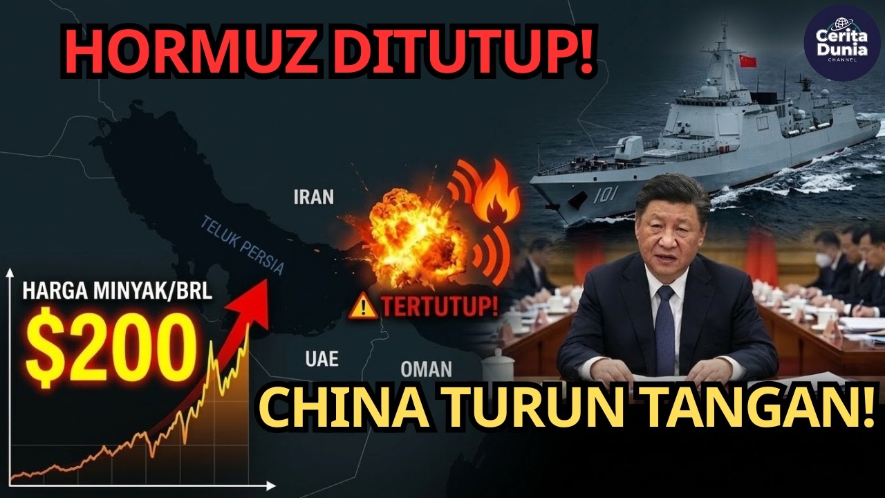 Jika Iran menutup Selat Hormuz selama berbulan-bulan, apakah China akan ikut campur?