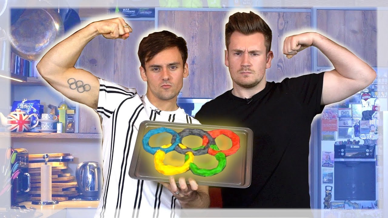 Epic Olympic Cookies Ft. Oli White I Tom Daley