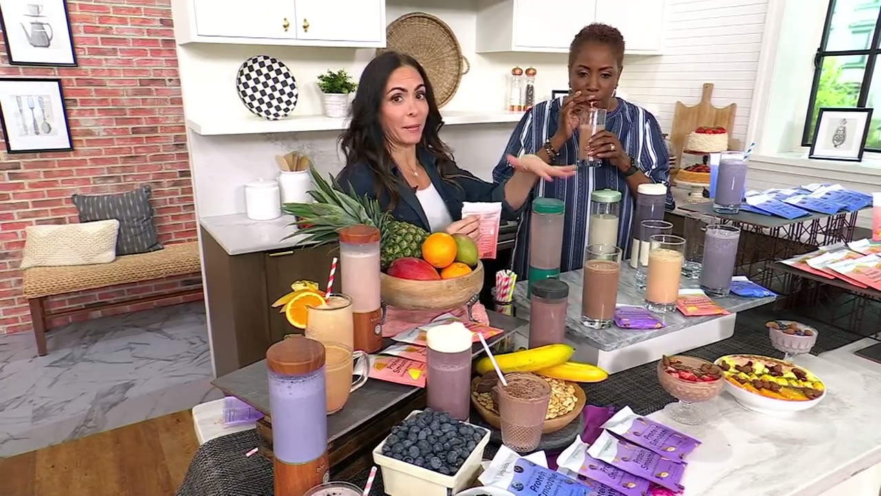 BlendJet (12) Ready-to-Blend Protein Smoothie JetPacks on QVC