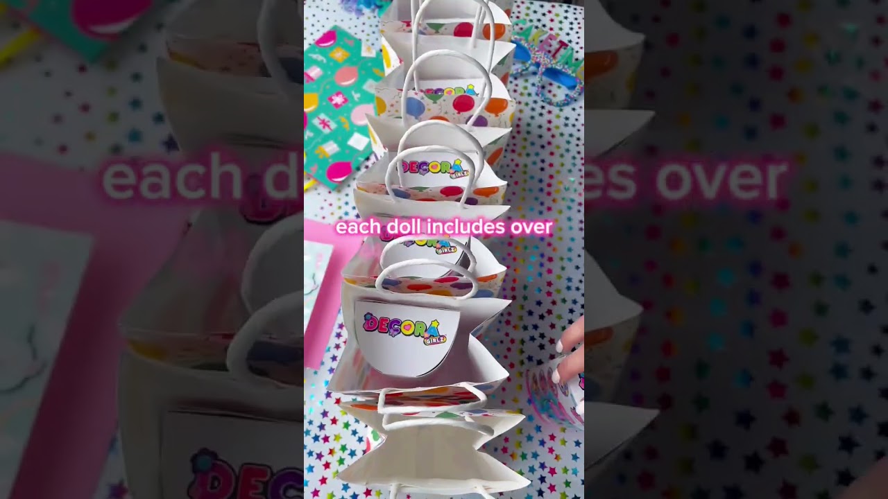 Party Bags with Decora