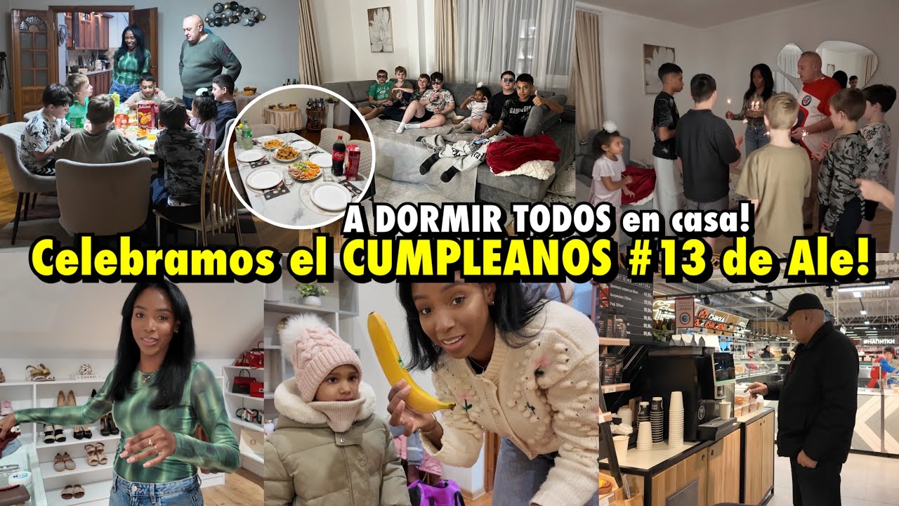 CELEBRANDO LOS 13 AÑOS DE ALEJANDRO, PIJAMA PARTY CON SUS AMIGOS EN CASA | 23 al 26 Ene 2026
