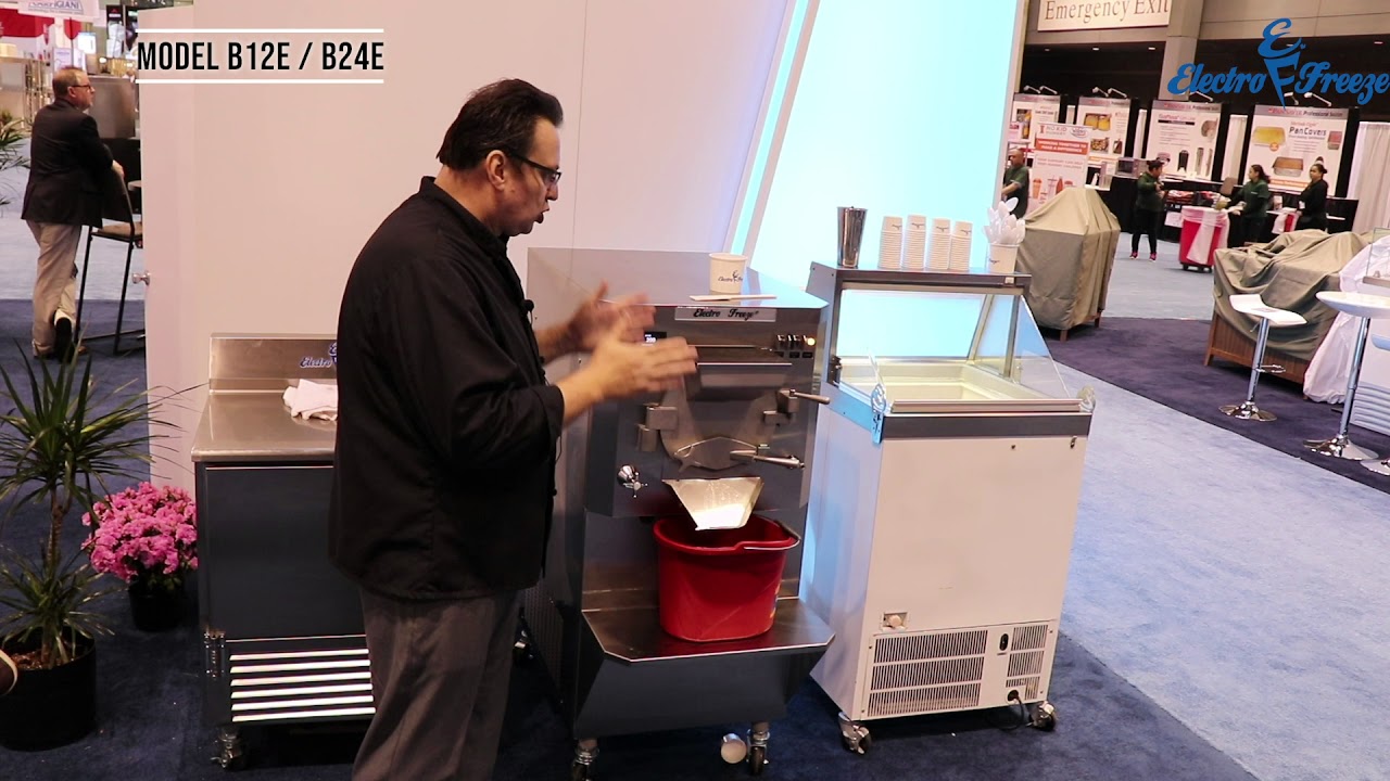 Steve Christensen Electro Freeze Monday Short Batch Freezer Demo