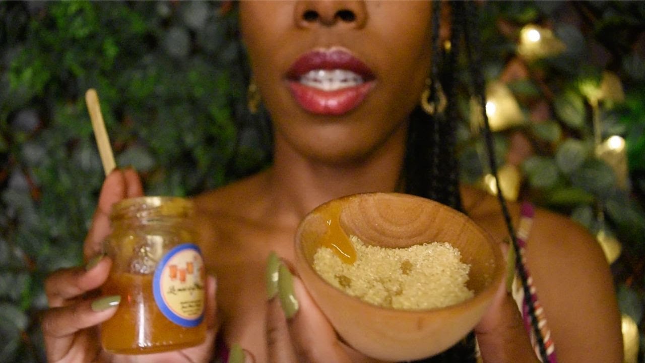 ASMR INTENSE Layered sounds Natural Lip Care Routine, MASSAGE 👄🌿Beetroot Lip balm, SPA Treatment