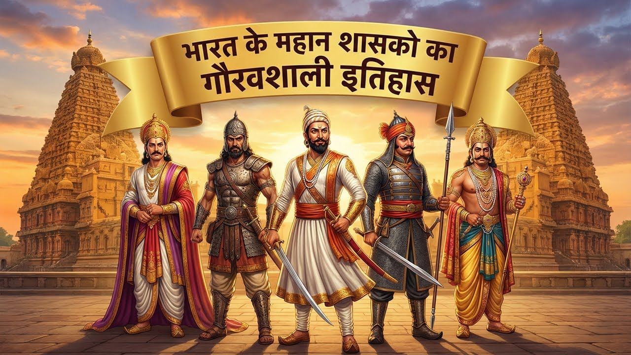 Bharat Ke Veer Yoddha | 3000 साल का इतिहास: भारत के सबसे शक्तिशाली राजा | Indian Kings History