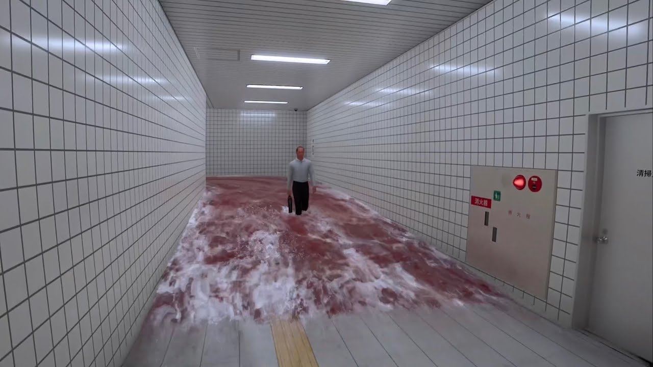 この駅の地下通路、一生出られないww