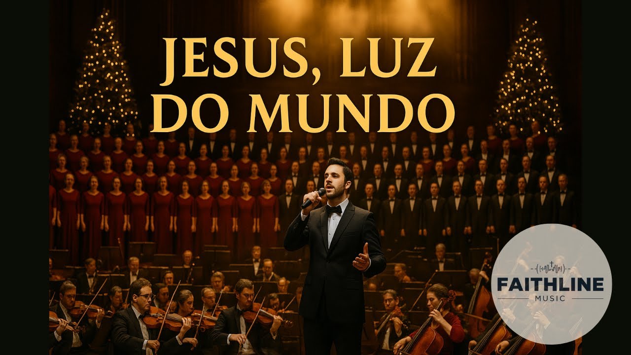 JESUS, LUZ DO MUNDO — Música Natalina Orquestral | Hino de Adoração e Evangelização 2025