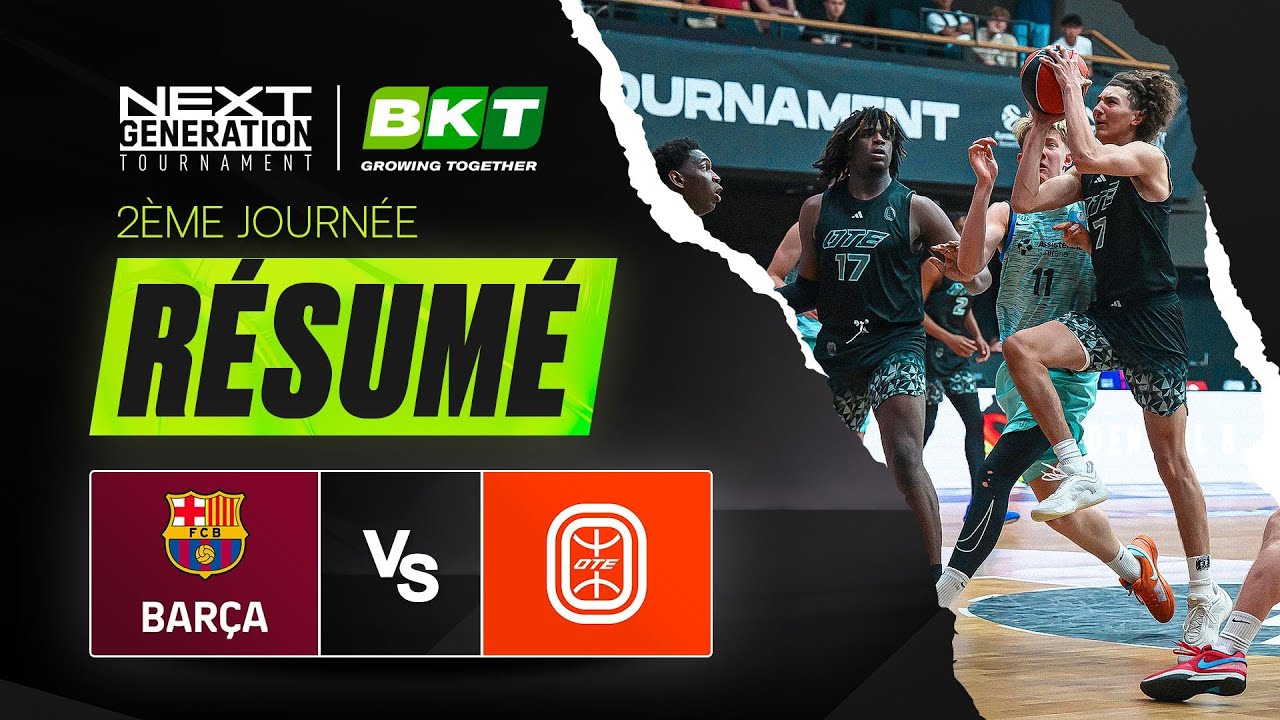 OUMIDDOCH VS DABONE : UN FEU D'ARTIFICE 🎇 Barça U18 vs Overtime Elite - Résumé - ANGT Finals