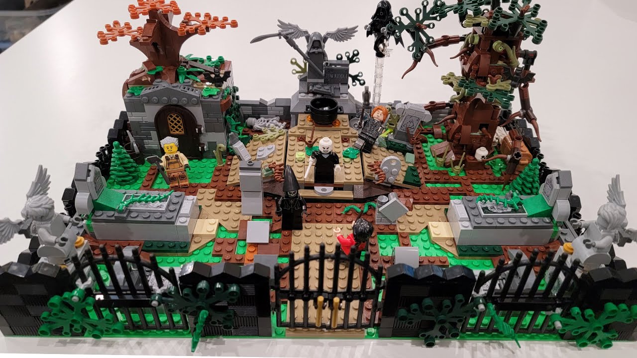 Custom LEGO Graveyard! Review & Placement