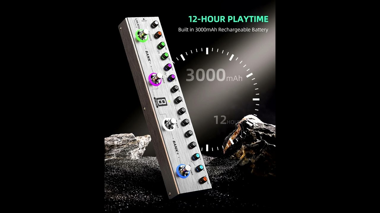 Review: LEKATO Bass Multi Effects Pedal | 36 Presets, Editable Modules, Amp, Compressor