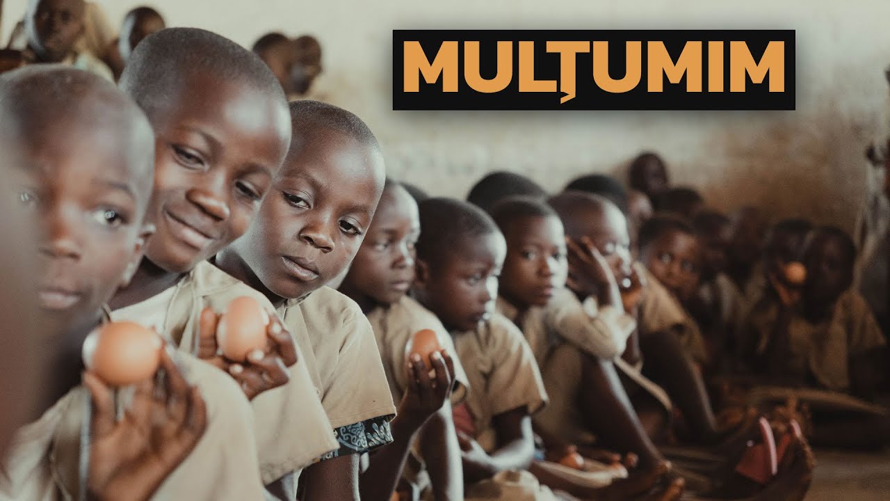 Din banii dvs. am dat ouă la copiii flămânzi din Burundi, Africa