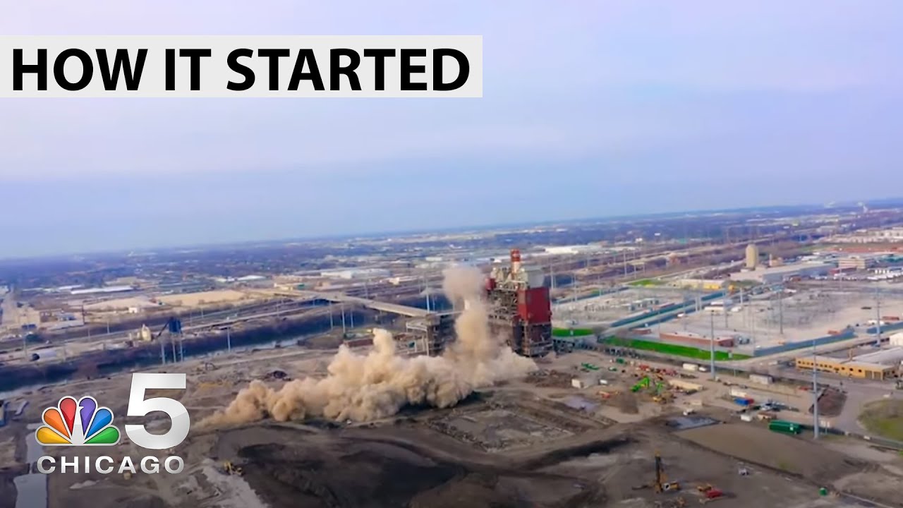 Drone Video Shows Demolition That Blanketed Little Village in Dust | NBC Chicago