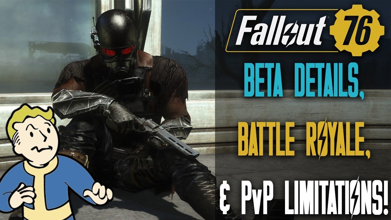Todd Howard Talks Fallout 76 Beta Details, BATTLE ROYALE MODE, & PvP Limitations!