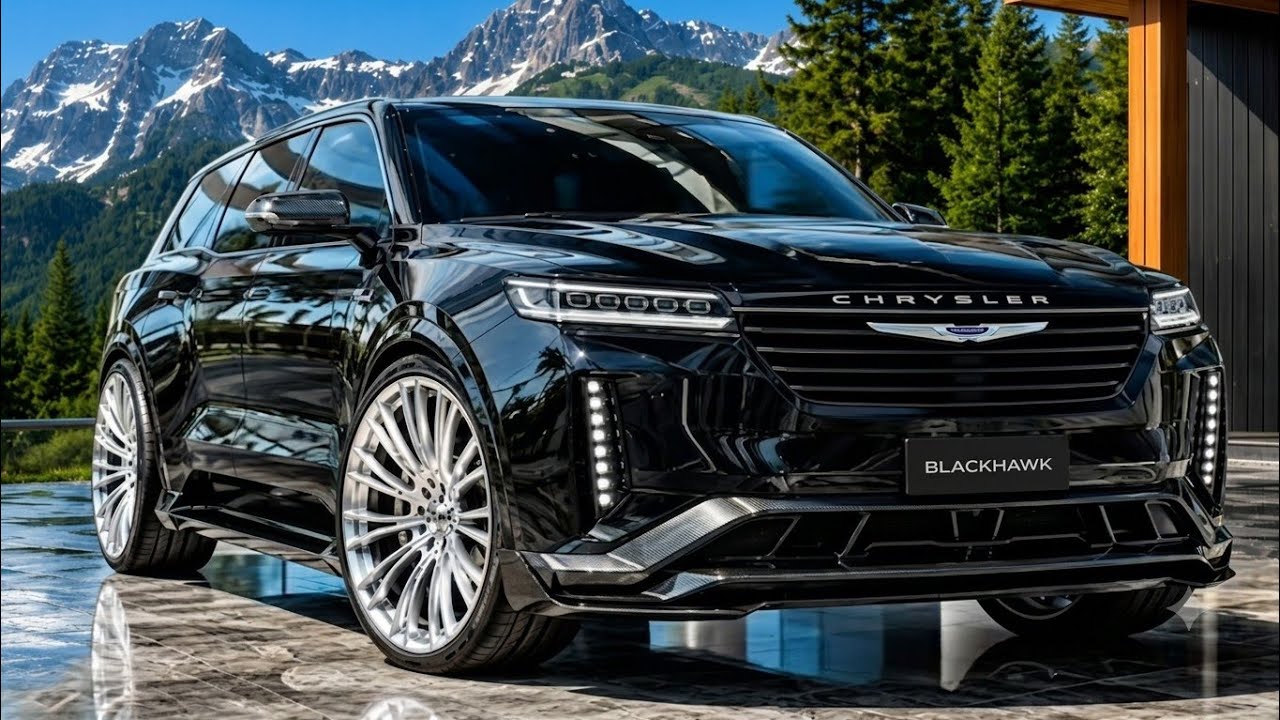 2027 Chrysler Blackhawk X ШОКИРУЕТ всех! Лучший люксовый внедорожник от Chrysler уже здесь!