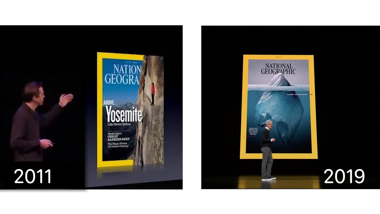Apple News+ vs. Apple Newsstand (2011) Keynote Comparison
