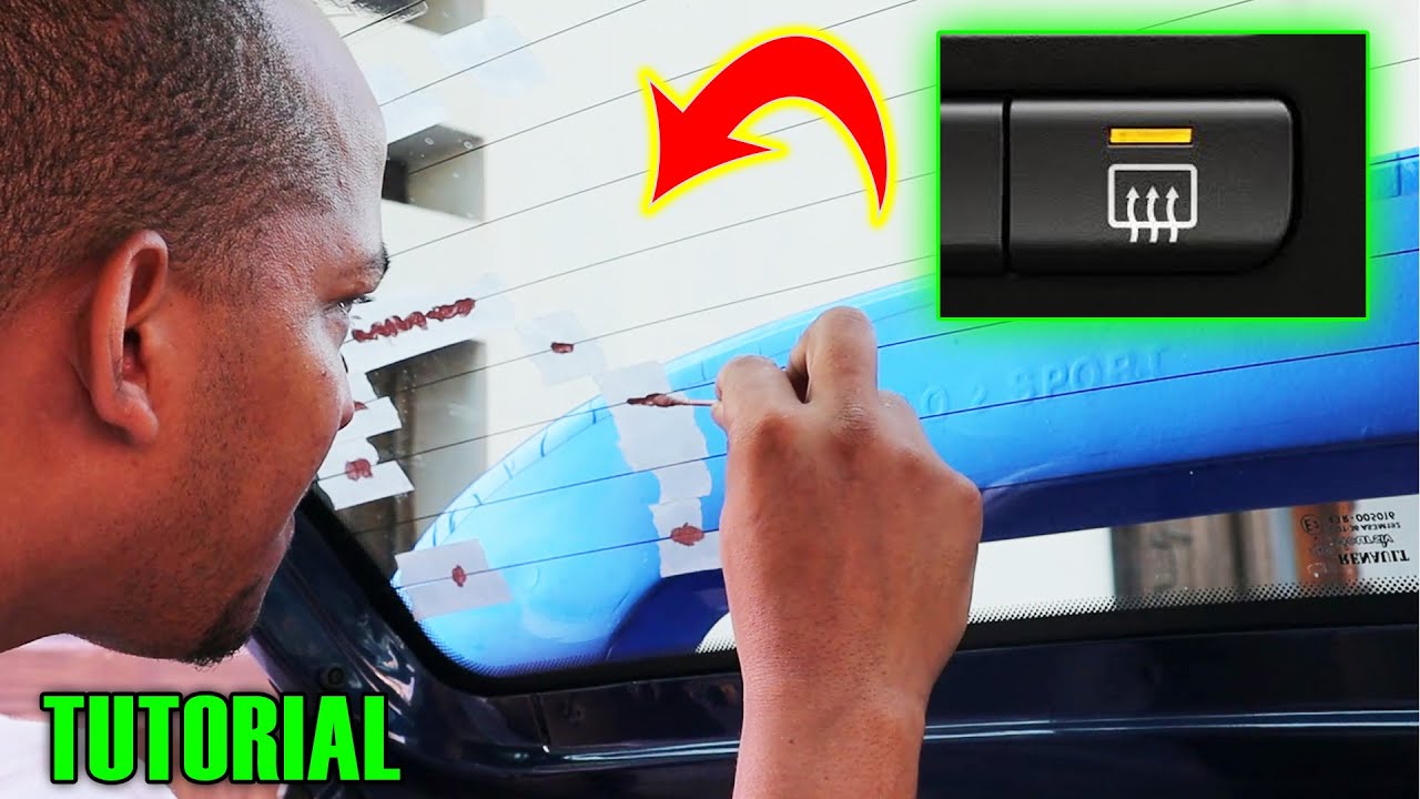 Proyecto Renault Clio 2 2003 - Reparar lineas de descongelacion traseras