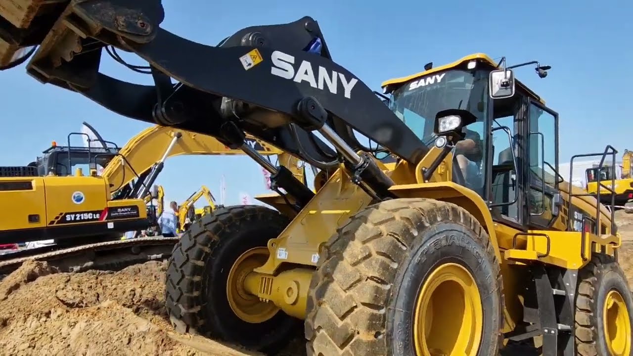 #TwojeMaszyny #twojemaszyny.pl #SANY #Loader #SW405K5 #SW405K #ładowarka #wheelloader #ladowarka