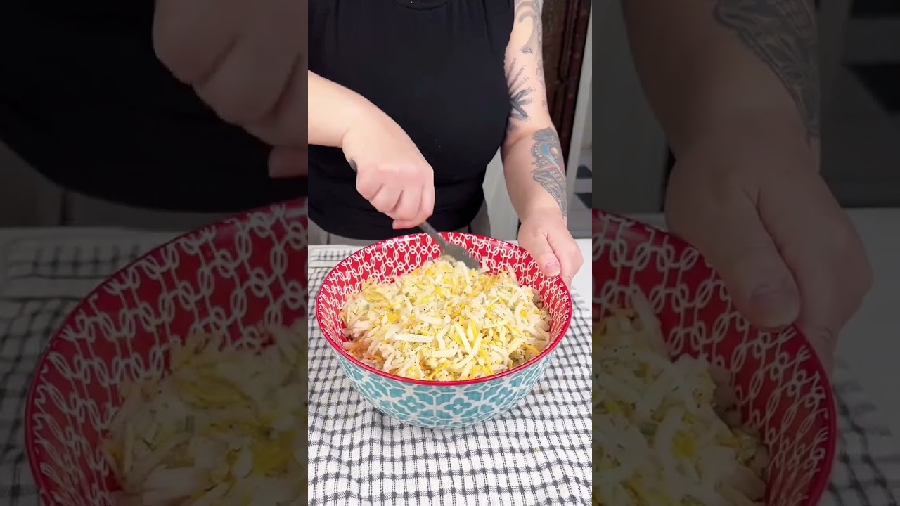 Как приготовить простые яичные кексы с картофельными оладьями