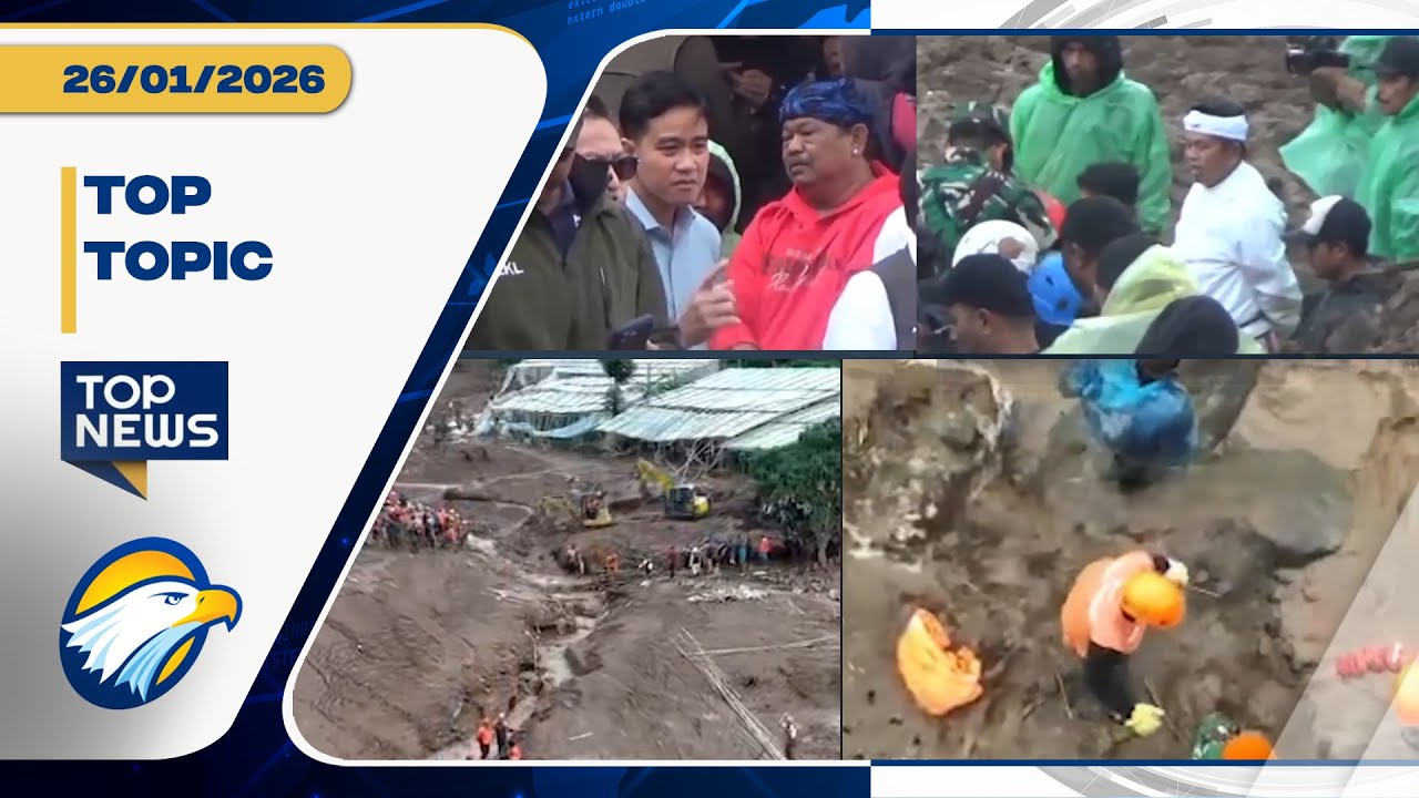 Top Topic - Polda Jabar Terima 39 Jenazah, Gibran Soroti Lahan, 4  Marinir Tewas, 2 Polisi Gugur