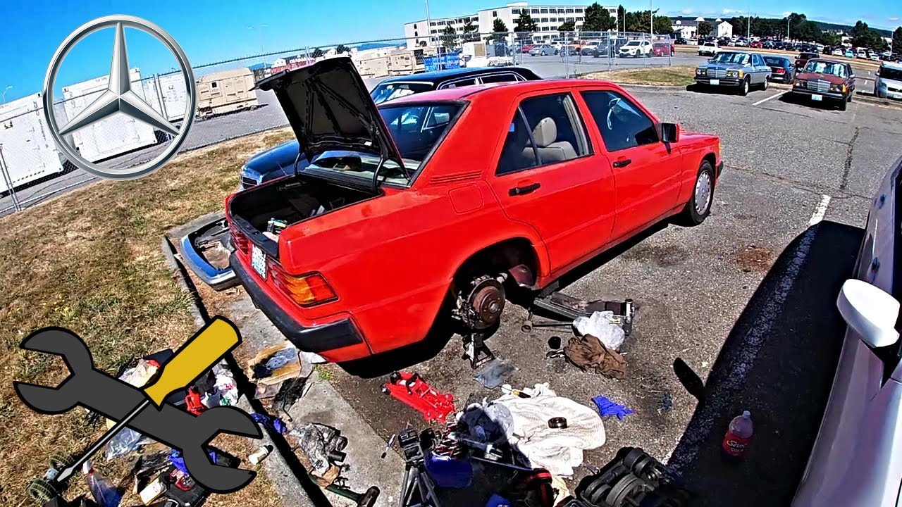 Легкая Замена Заднего Подшипника Мерседес 190Е W124 W140 W202 W203 W210 W220 Не Снимая Ступицы!