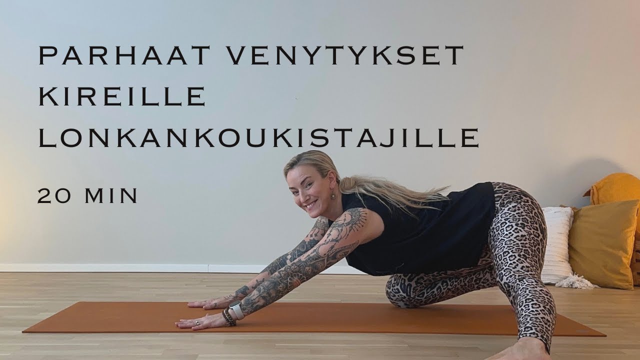 Vartin Jooga - Parhaat Venytykset Kireille Lonkankoukistajille