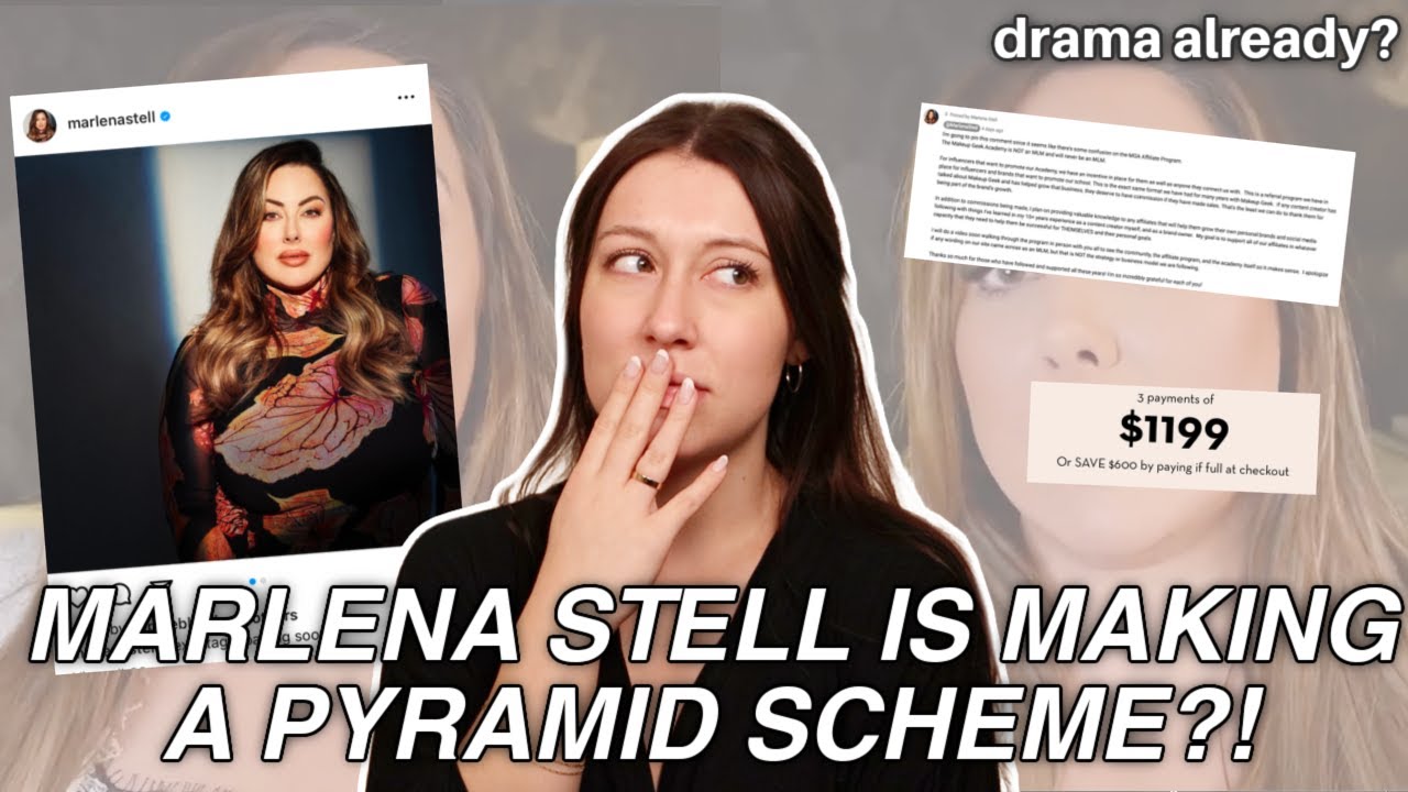 Marlena Stell Is Making A PYRAMID SCHEME?!! Makeup Geek Academy