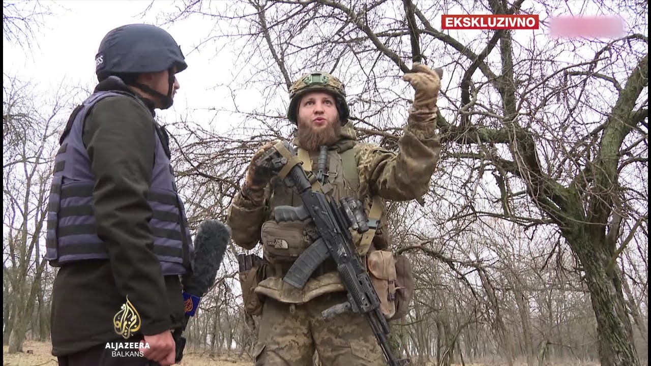 Al Jazeera na položajima koje Ukrajinci ojačavaju u Bahmutu