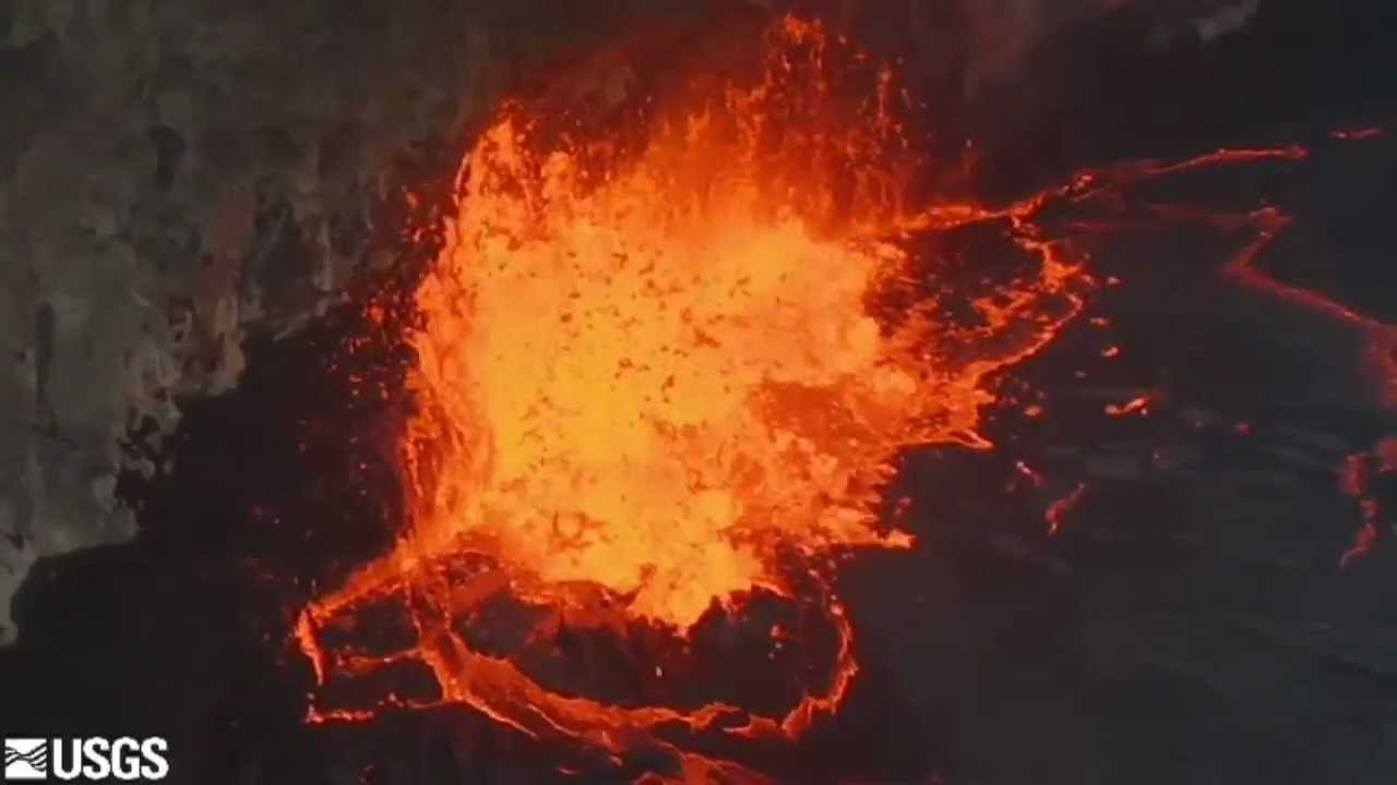 Kilauea Volcano lava lake reaches highest level