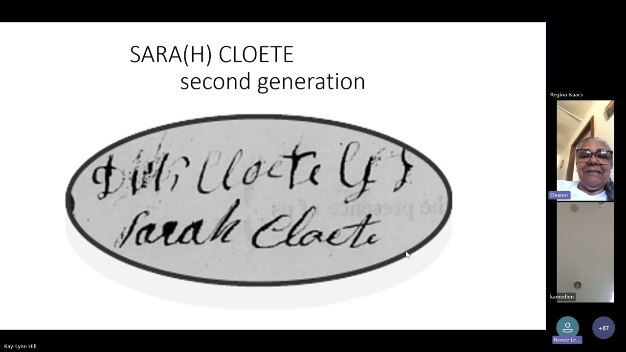 Archives Week 6 May 2025 Online talk: Dr Eleanor Damon: Nine in Line