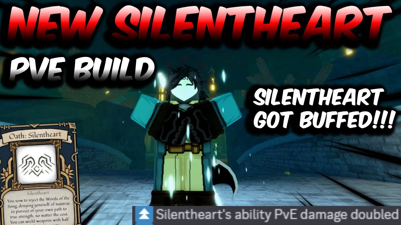 SILENTHEART IS THE NEW BEST OATH FOR PVE. NEW SILENTHEART PVE BUILD PROGRESSION (1-20) | Deepwoken