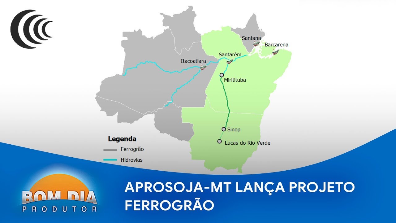 Aprosoja-MT lança projeto Ferrogrão