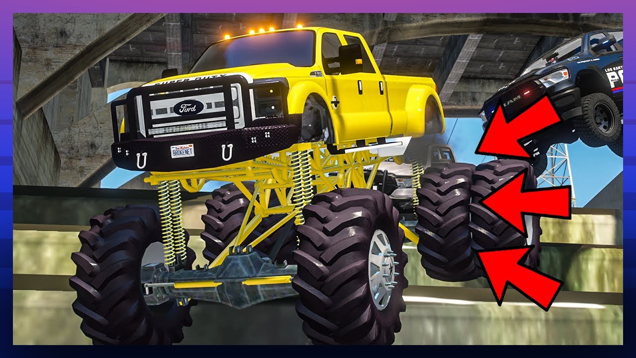 GTA 5 Roleplay - RedlineRP - Big Yellow IDIOT Trucker DRIVER!   #523