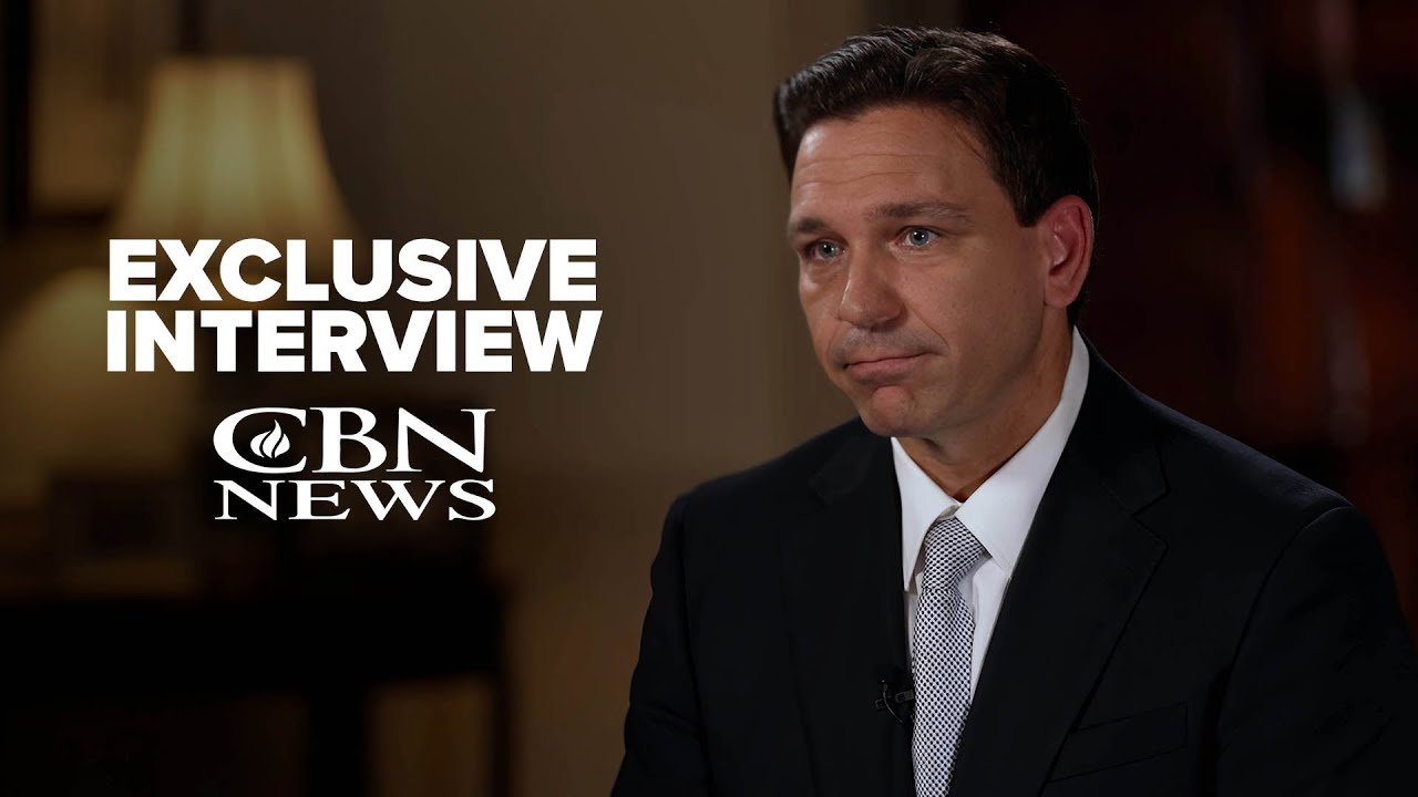 'God Has a Plan': Gov. Ron DeSantis Discusses Faith | EXCLUSIVE FULL INTERVIEW