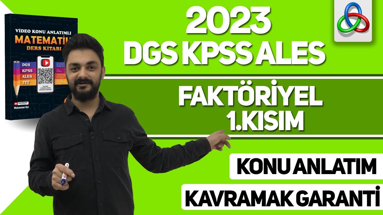 FAKTÖRİYEL 1. ADIM  (2023 DGS KPSS ALES TYT) #DGS #KPSS #ALES