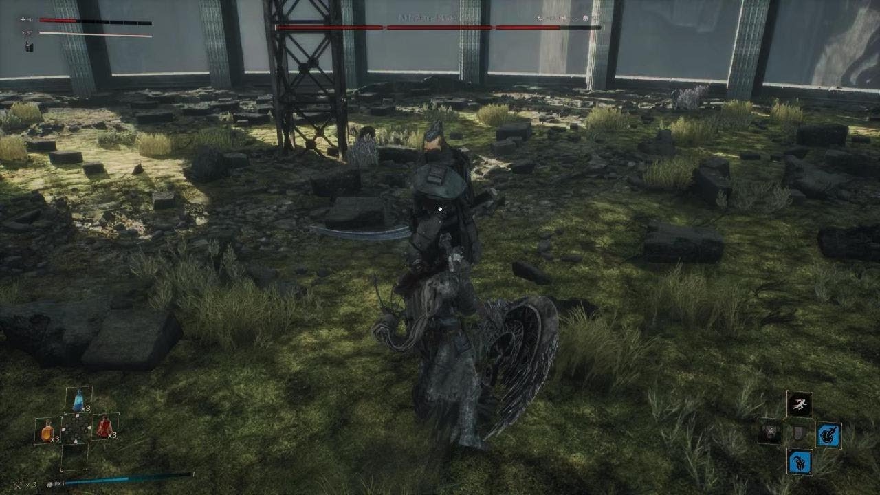 Bleak Faith: Forsaken Boss Fight Nurgal the Blademaster