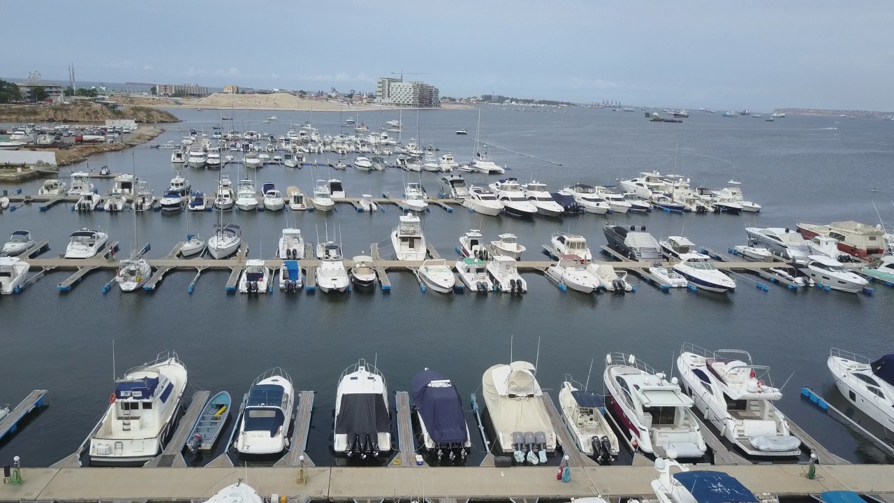 Mavic Pro - Luanda Bay @ Angola 4k RAW #04