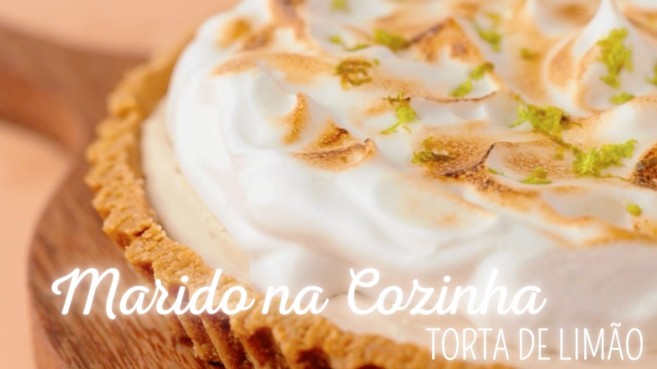 Marido na Cozinha: Receita de Torta de Limão 🍋 