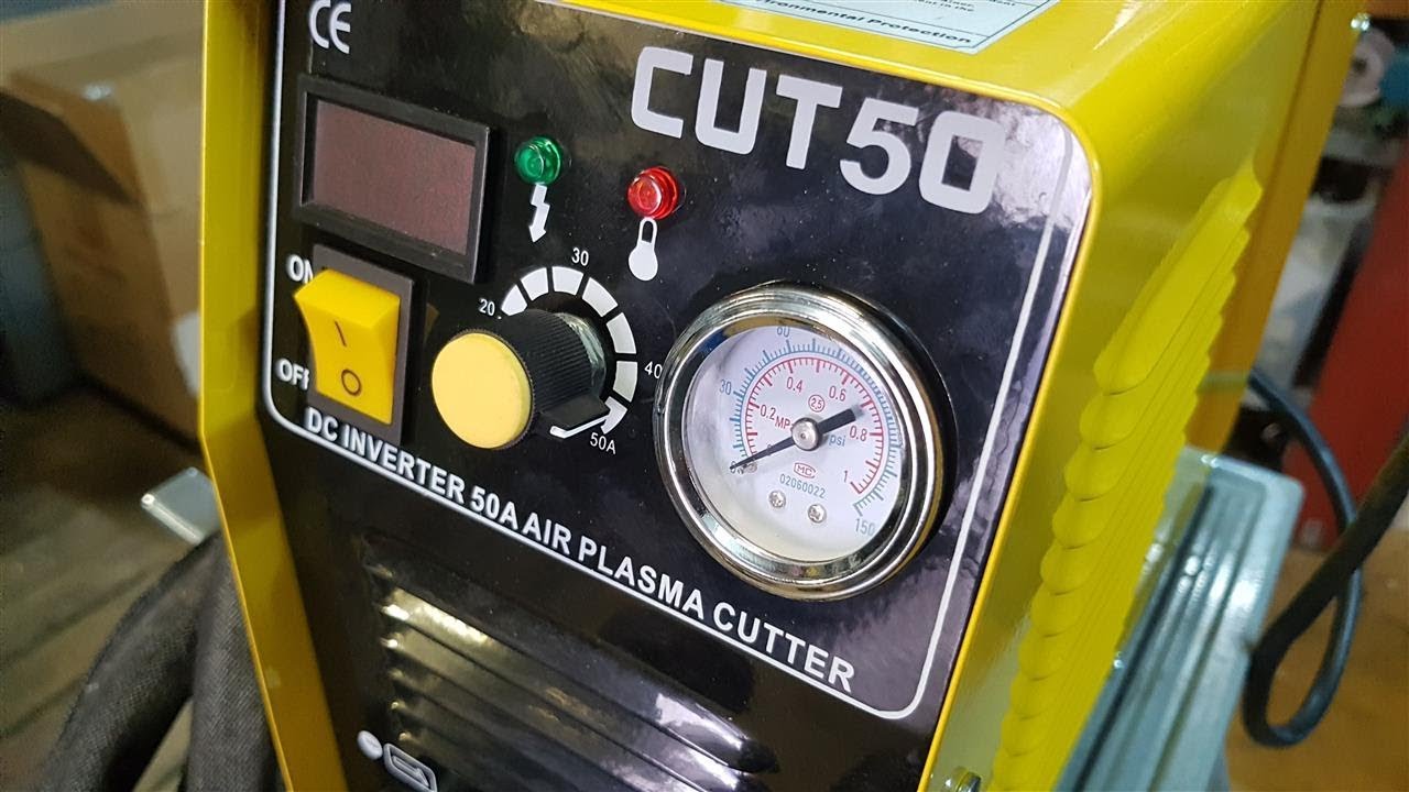 Taglio Plasma CUT 50 - Setup e prime prove