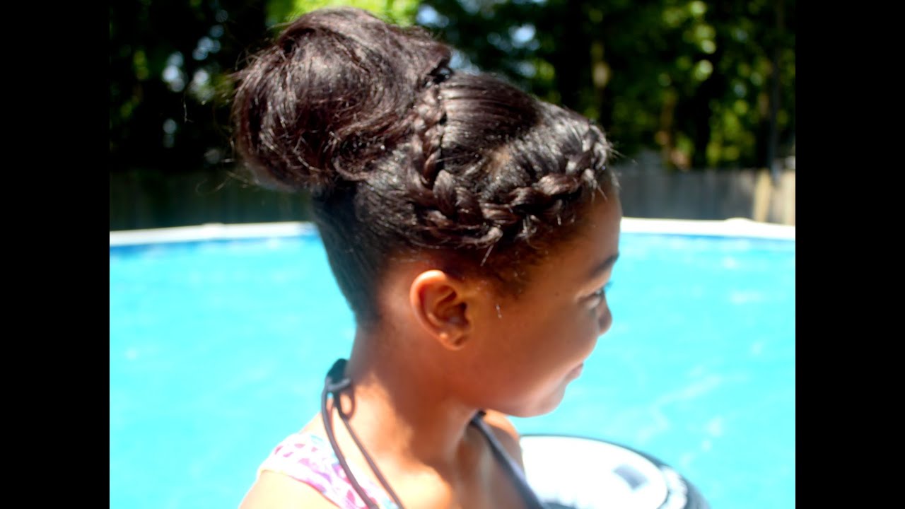 BIG Braided Summer Bun (WITHOUT WEAVE)