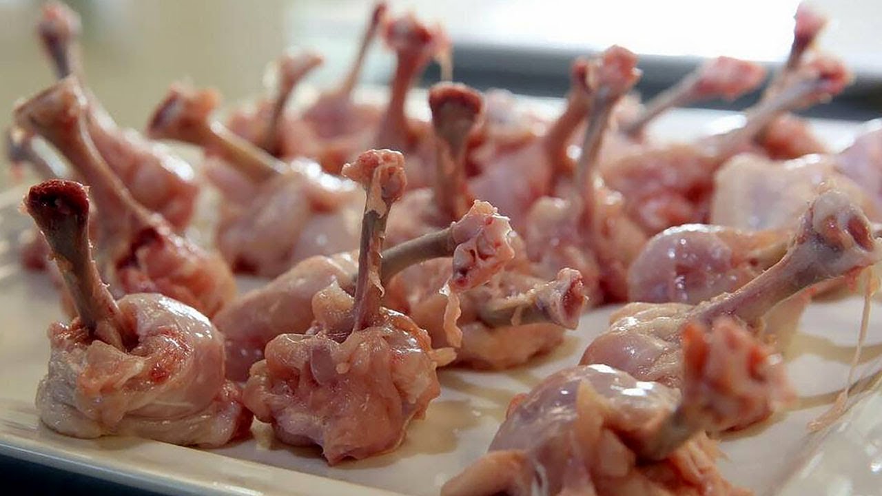 Chicken Lollipop Recipe - How to Cut CHICKEN LOLLIPOPS (Full Recipe) @ RESTAURANTS - Street Food