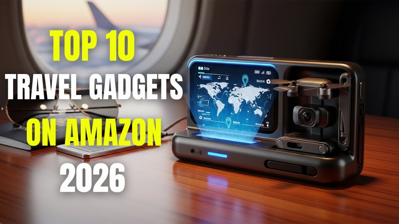 Top 10 Travel Gadgets on Amazon You Actually Need (2026) ⭐